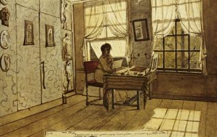 Andriessen bekijkt op 1 juli 1807 een eerdere tekening