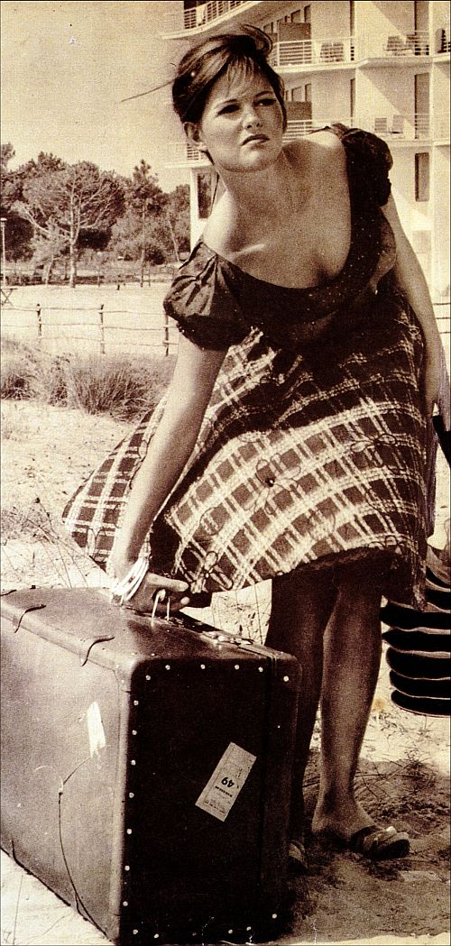 Claudia Cardinale in La ragazza con la valigia (1962)