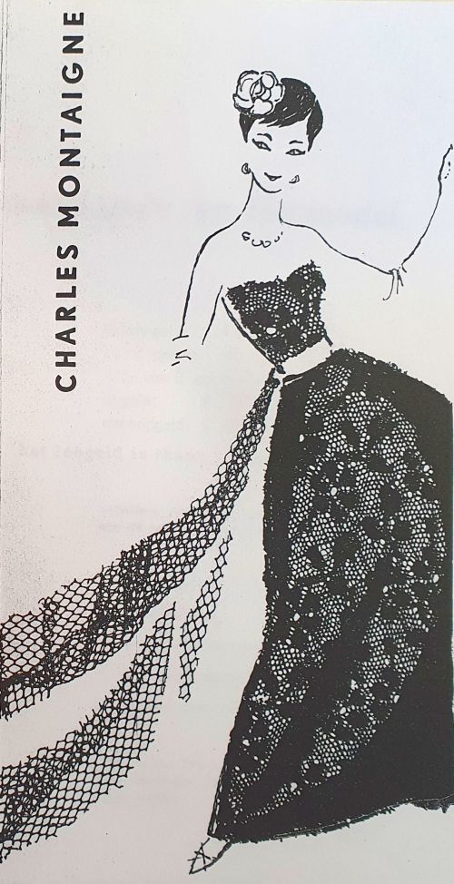 Illustratie folder Academie Montaigne 1959 (coll. Kunstmuseum Den Haag)
