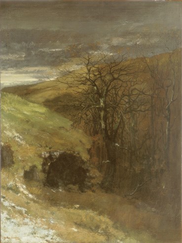 Gustave Courbet, De grot (1861). Stedelijk Museum, Amsterdam