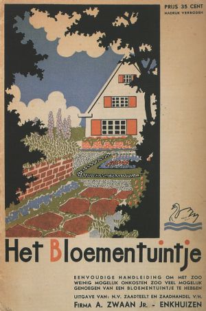 folder van een kwekerij, c. 1935