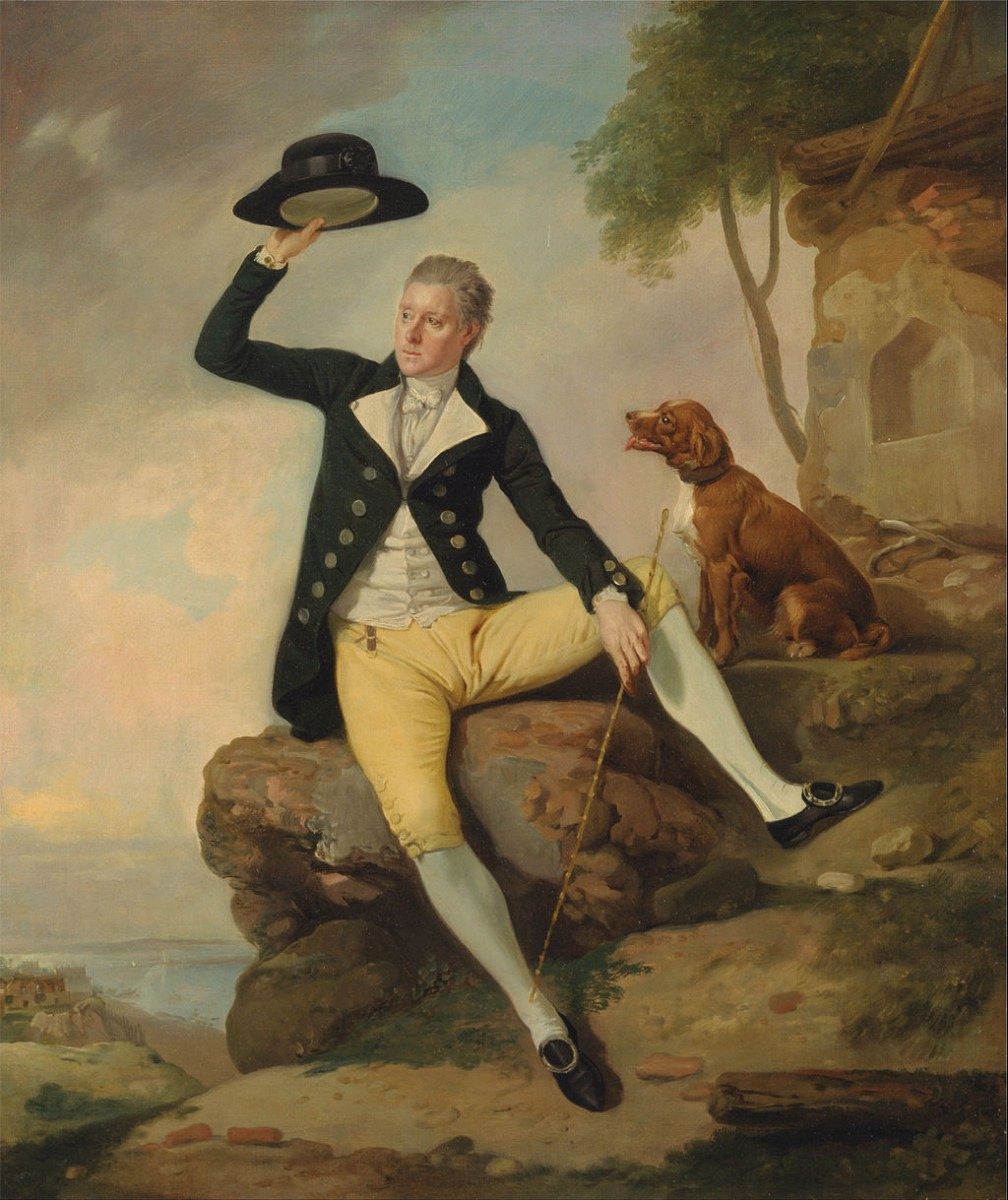 J.J. Zoffany, Patrick Heatly (c. 1785). Coll. Yale Center for British Art.