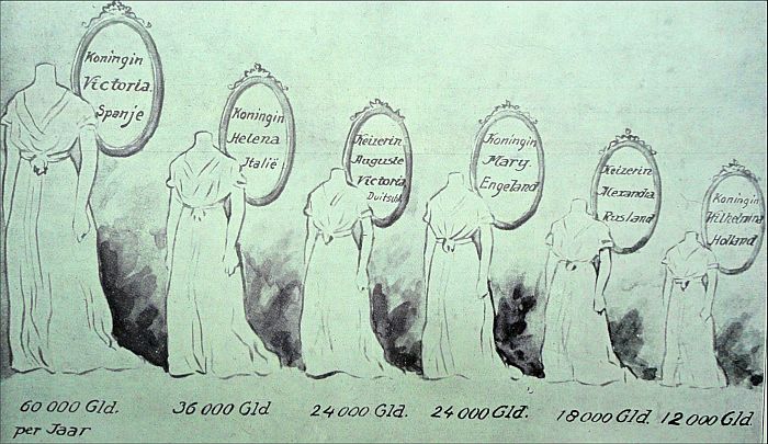 Het verdraaide tabelletje uit Het Leven, 1914.