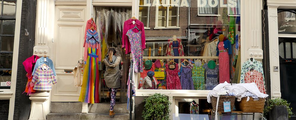 De winkel van Laura Dols, Wolvenstraat, Amsterdam