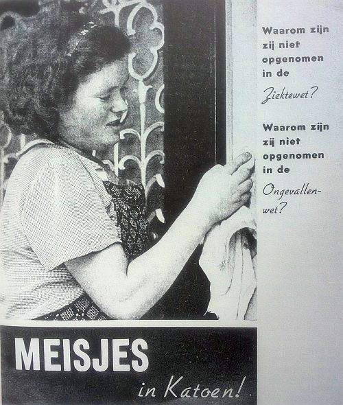 Brochure, 1939 (illustratie uit B. Henkes en H. Oosterhof, Kaatje ben je boven?)