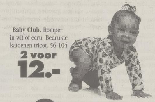 Advertentie C&A in het Algemeen Dagblad, 23 augustus 1995