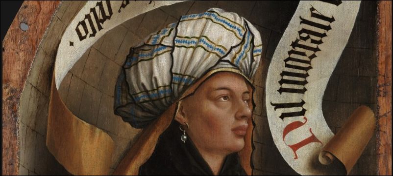 Jan van Eyck, Sibylle van Cumae (detail) 
