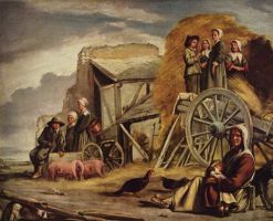Louis Le Nain: La Charrette