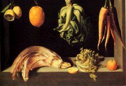 J.S. Cotán (1560-1627), Stilleven met groente