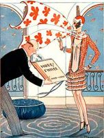 Modeplaatje uit 1929