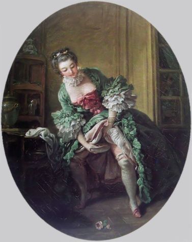François Boucher (1703-1770) (?) La bourdaloue