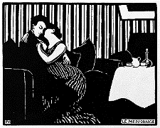 Félix Vallotton, Le mensonge (1898)