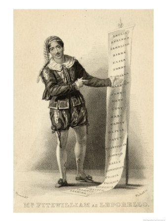 Leporello met de lijst