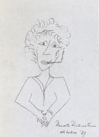 Zelfportret Renate Rubinstein (Letterkundig Museum)