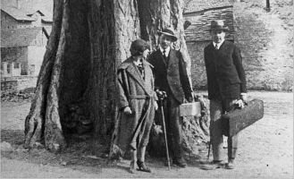 R.M. Rilke met vrienden in Zwitserland