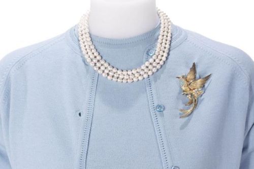 Twin set (katoen), Italie c. 1955-'57
