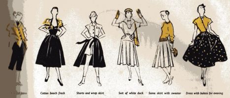 Uit Woman and Beauty, juni 1952