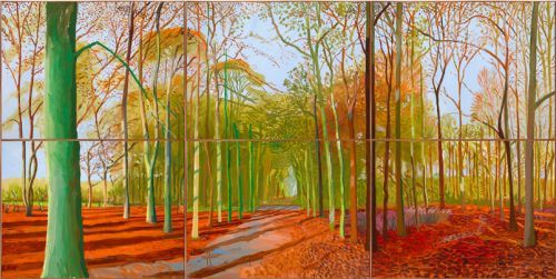 David Hockney, Woldgate wood