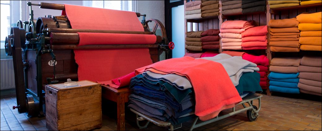 In de wollendekenfabriek, Textielmuseum, Tilburg